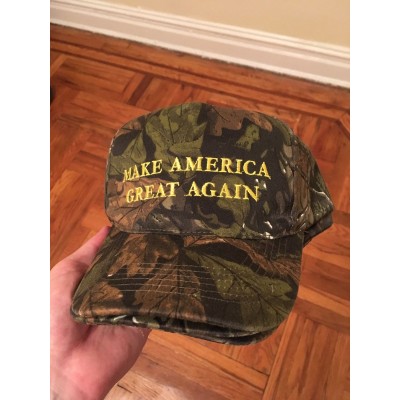 President Donald Trump Hat...Make America Great Again... MAGA ..Camo gold letter  eb-63790969